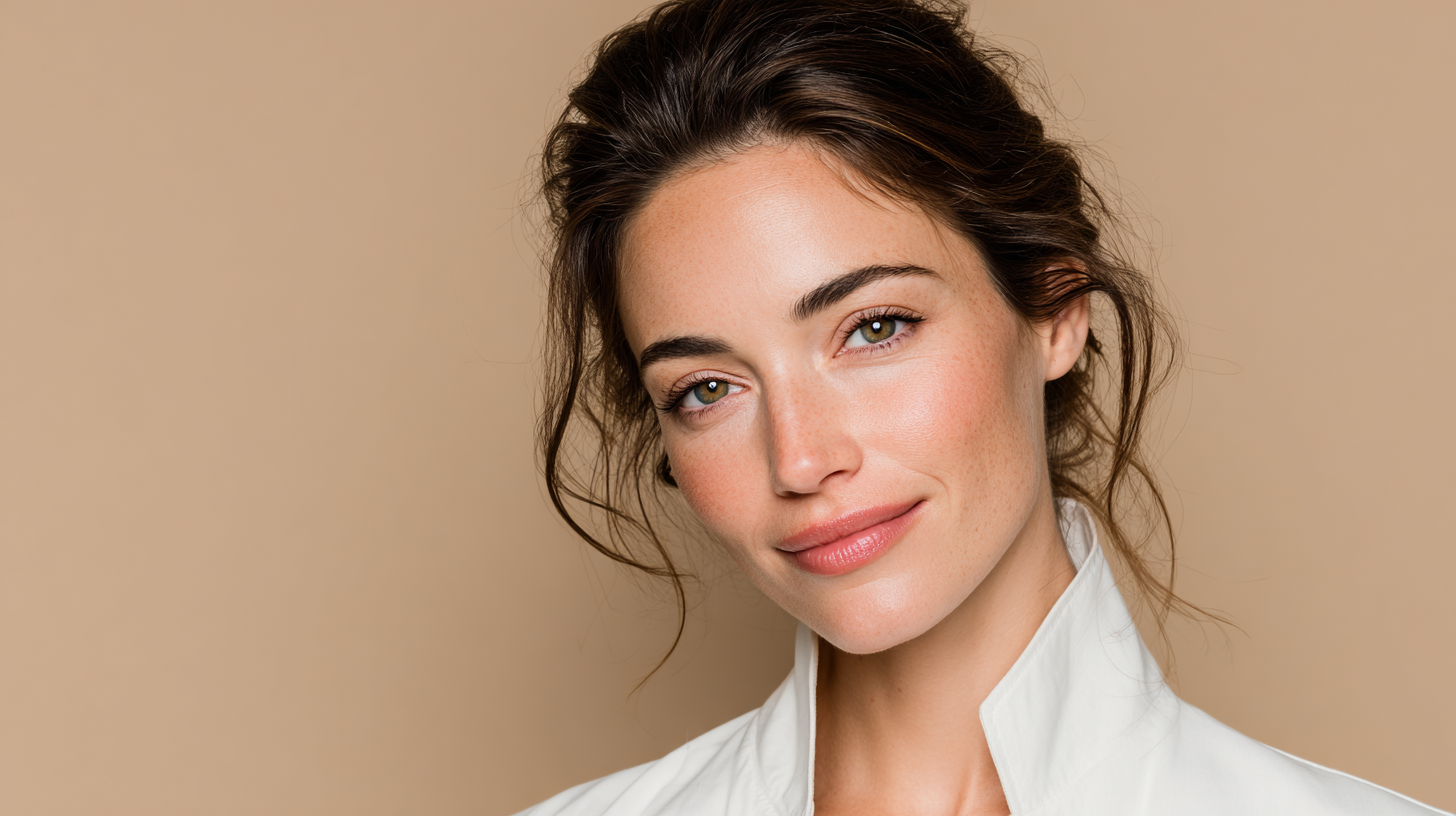 Retrato de dermatologista sorrindo